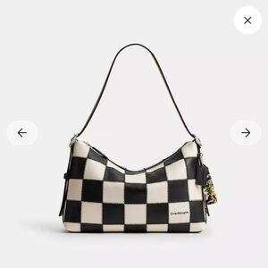 Coachtopia, Alter/Ego Slouchy Shoulder Bag - Chalk & Black